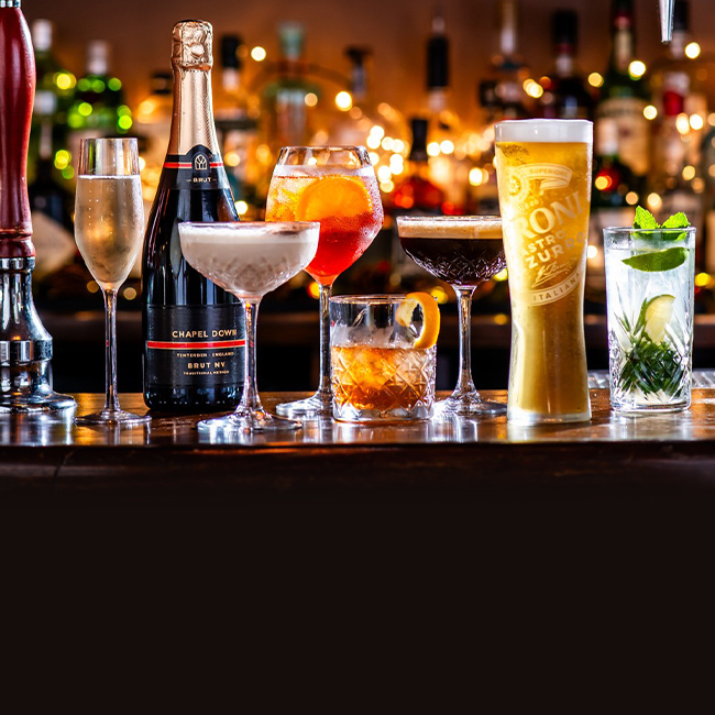 Wine & Drinks menu at The Lyttelton Arms