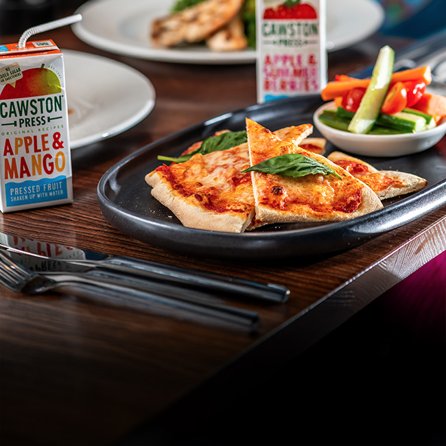 Children's menu at The Lyttelton Arms