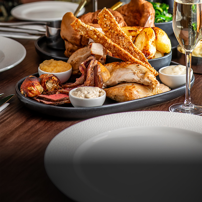 Sunday menu at The Lyttelton Arms